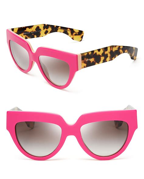 prada sunglasses cat eye pink|59mm cat eye sunglasses prada.